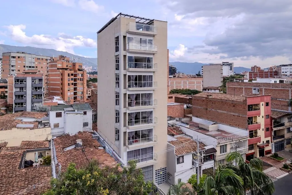 Daire Apartamento En Laureles 2Br Con Rooftop Y Piscina 702 Medellín Kolombiya